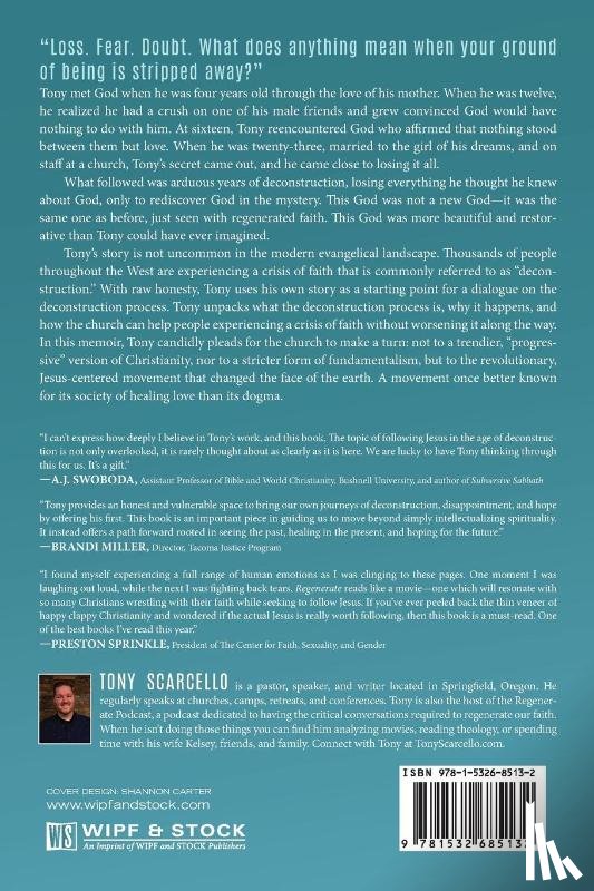 Scarcello, Tony - Regenerate