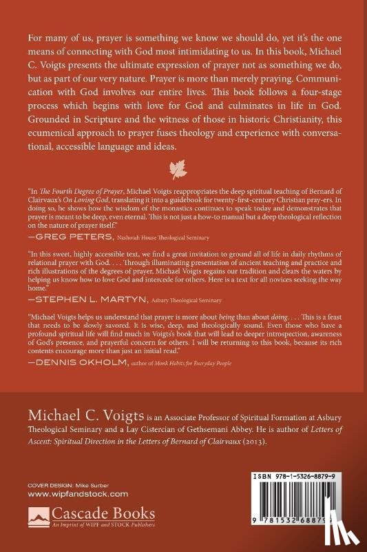 Voigts, Michael C - The Fourth Degree of Prayer
