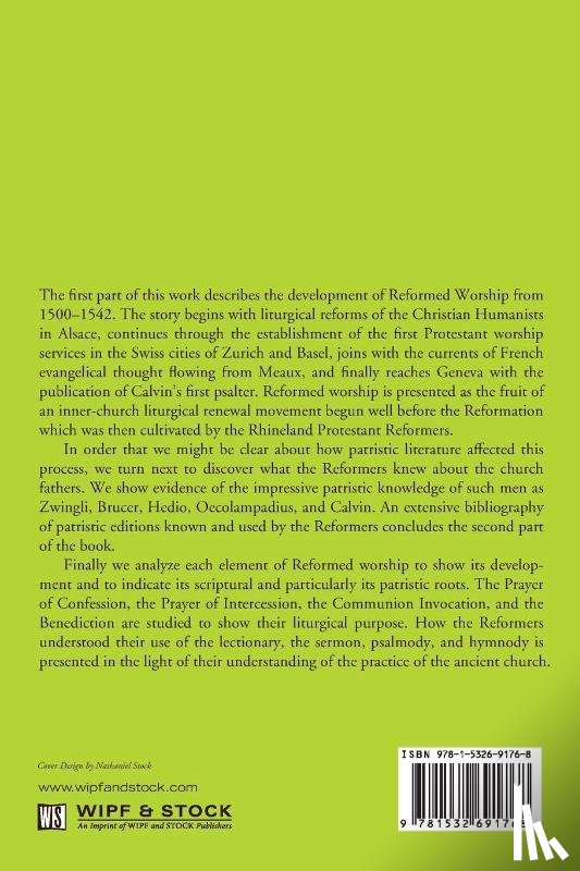 Old, Hughes Oliphant - The Patristic Roots of Reformed Worship