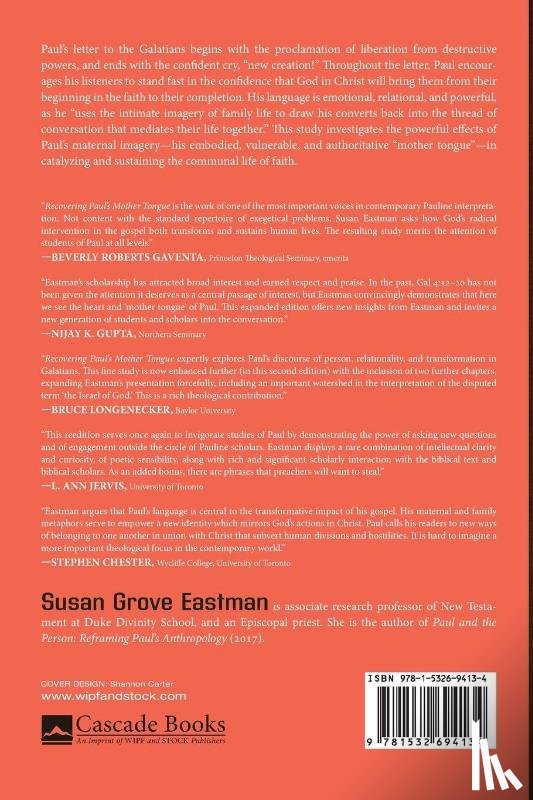Eastman, Susan Grove - Recovering Paul's Mother Tongue, Second Edition