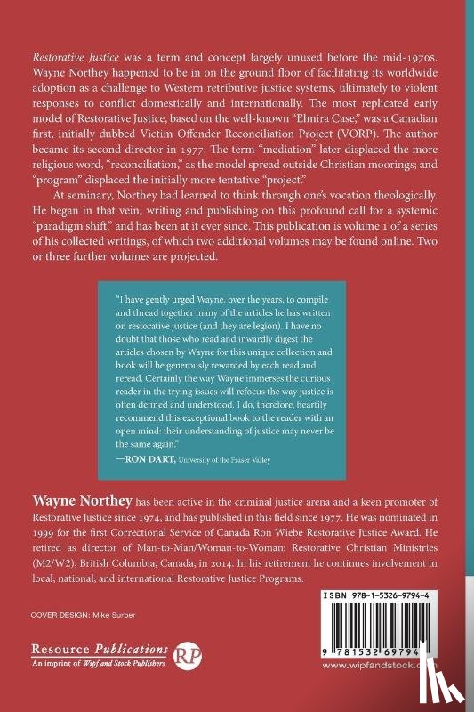 Northey, Wayne - Justice That Transforms, Volume One