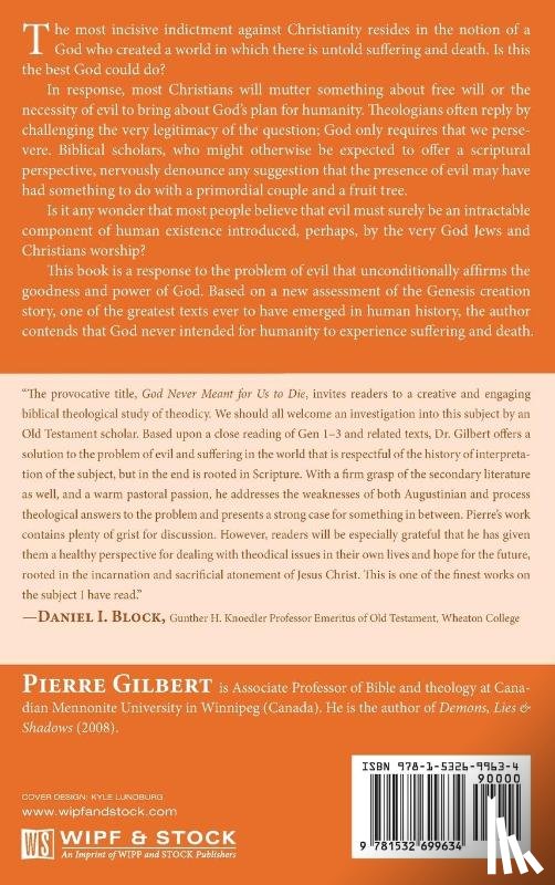 Gilbert, Pierre - God Never Meant for Us to Die