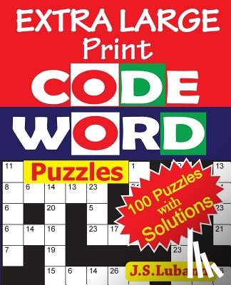 Jaja Media - EXTRA LARGE Print CODEWORD Puzzles