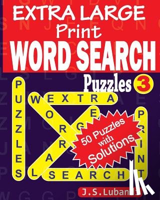 Lubandi, J. S. - EXTRA LARGE Print WORD SEARCH Puzzles