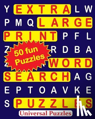 Universal Puzzles - EXTRA LARGE Print WORD SEARCH Puzzles