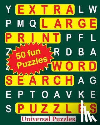 Universal Puzzles - EXTRA LARGE Print WORD SEARCH Puzzles