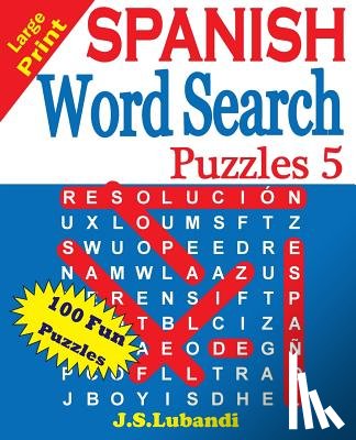 Jaja Media - Large Print SPANISH Word Search Puzzles 5
