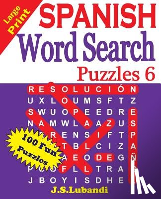 Jaja Media - Large Print SPANISH Word Search Puzzles 6