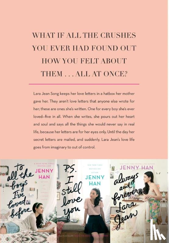 Han, Jenny - The To All the Boys I've Loved Before Paperback Collection (Boxed Set)