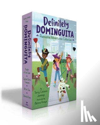 Catasus Jennings, Terry - Definitely Dominguita Awesome Adventures Collection (Boxed Set): Knight of the Cape; Captain Dom's Treasure; All for One; Sherlock Dom