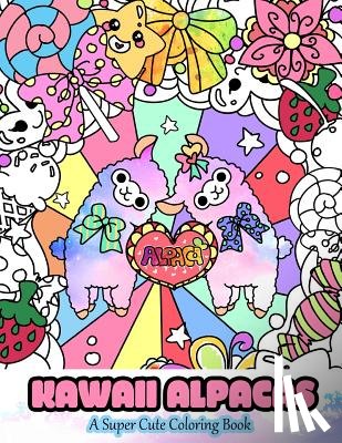 Tumbagahan, Jean - Kawaii Alpacas: A Super Cute Coloring Book