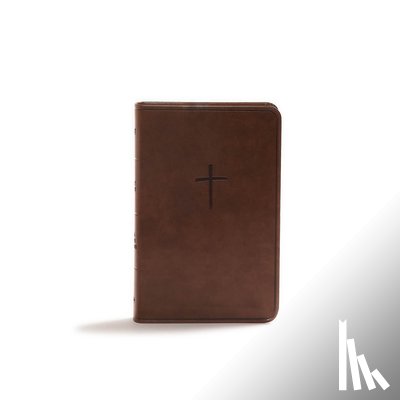CSB Bibles by Holman, CSB Bibles by Holman - CSB Compact Bible, Brown LeatherTouch, Value Edition