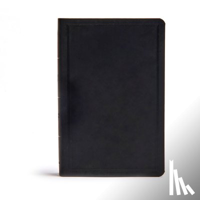Csb Bibles by Holman - CSB Deluxe Gift Bible, Black Leathertouch