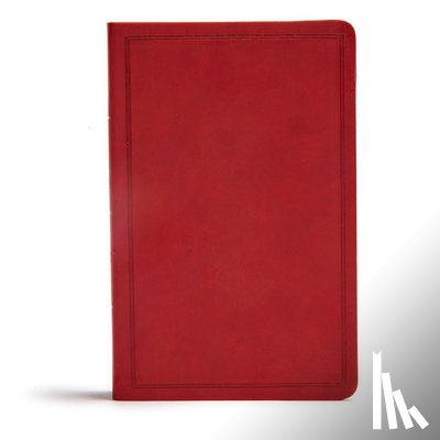 Csb Bibles by Holman - CSB Deluxe Gift Bible, Burgundy Leathertouch