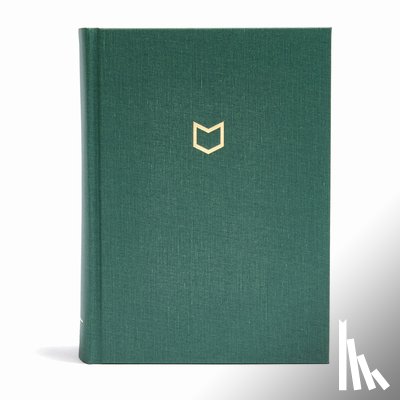 He Reads Truth - CSB He Reads Truth Bible, Evergreen Cloth Over Board Indexed: Black Letter, Wide Margins, Notetaking Space, Reading Plans, Sewn Binding, Two Ribbon Ma