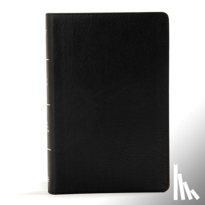 Holman Bible Publishers - KJV Large Print Personal Size Reference Bible, Black Leathertouch Indexed