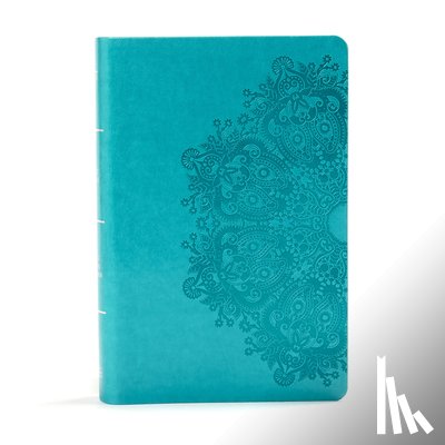 Holman Bible Publishers - KJV Large Print Personal Size Reference Bible, Teal Leathertouch Indexed