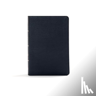 Holman Bible Publishers - KJV Large Print Compact Reference Bible, Black Leathertouch