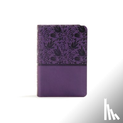 Holman Bible Staff - KJV LP COMPACT REF BIBLE PURPL