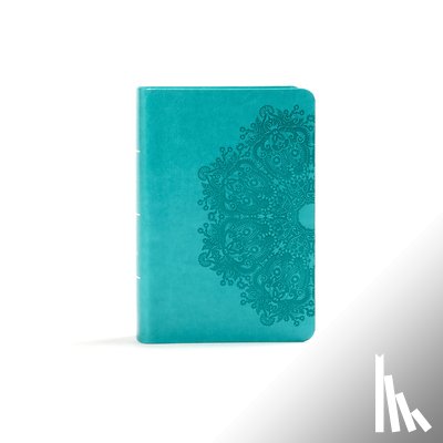 Holman Bible Publishers - KJV Large Print Compact Reference Bible, Teal Leathertouch