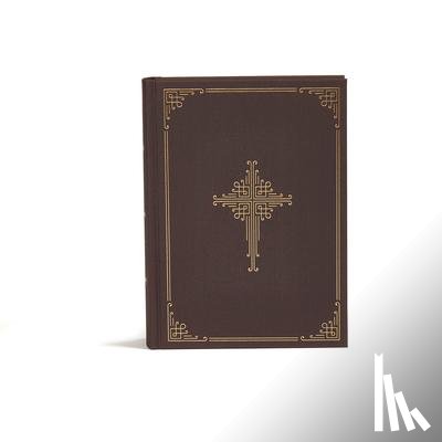  - CSB Ancient Faith Study Bible, Brown Cloth-Over-Board