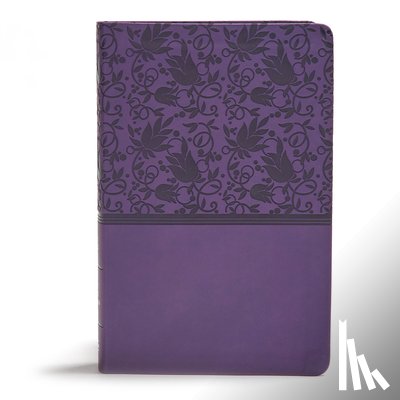 Holman Bible Publishers - KJV Giant Print Reference Bible, Purple Leathertouch, Indexed