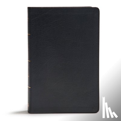 Holman Bible Publishers - KJV Giant Print Reference Bible, Black Leathertouch