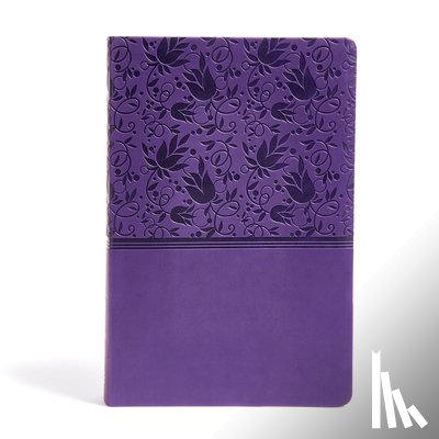 Holman Bible Publishers - KJV Super Giant Print Reference Bible, Purple Leathertouch, Indexed