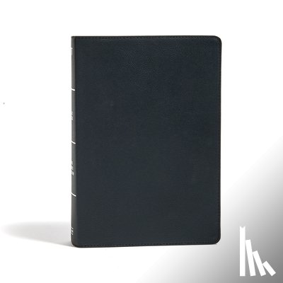 Holman Bible Publishers - KJV Super Giant Print Reference Bible, Black Genuine Leather
