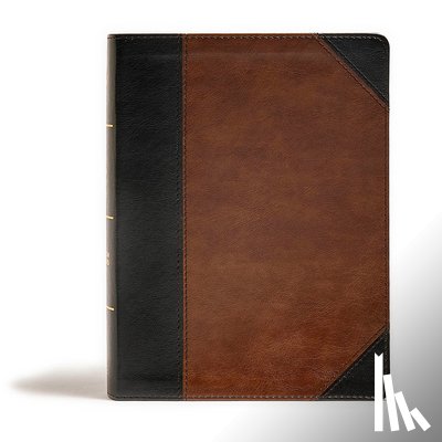 Evans, Tony - CSB Tony Evans Study Bible, Black/Brown Leathertouch: Study Notes and Commentary, Articles, Videos, Easy-To-Read Font