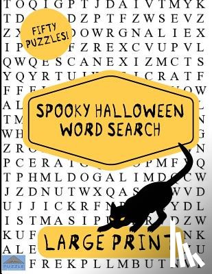 Puzzle Pyramid - Spooky Halloween Word Search: Large Print Word Search, Word Search Book, Halloween Puzzles, Word Find