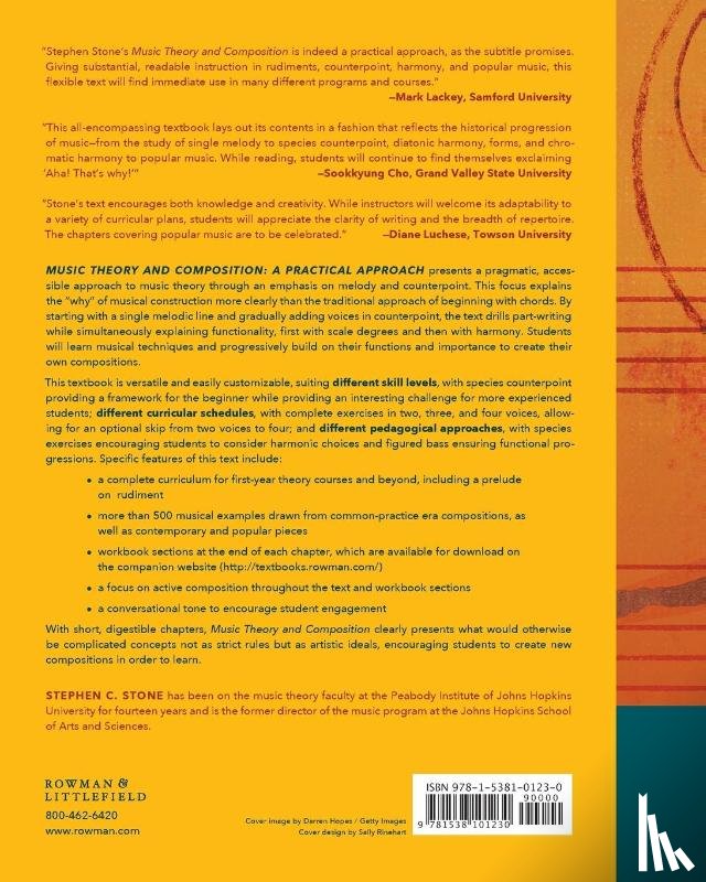 Stone, Stephen C. - Music Theory and Composition