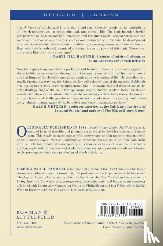 Raphael, Simcha Paull - Jewish Views of the Afterlife