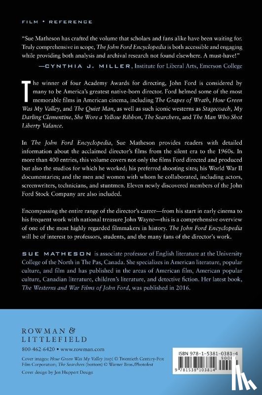 Matheson, Sue - The John Ford Encyclopedia