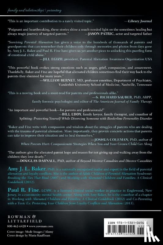 PhD, Amy J.L. Baker, LCSW, Paul R. Fine - Surviving Parental Alienation