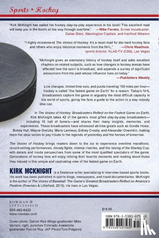McKnight, Kirk - The Voices of Hockey