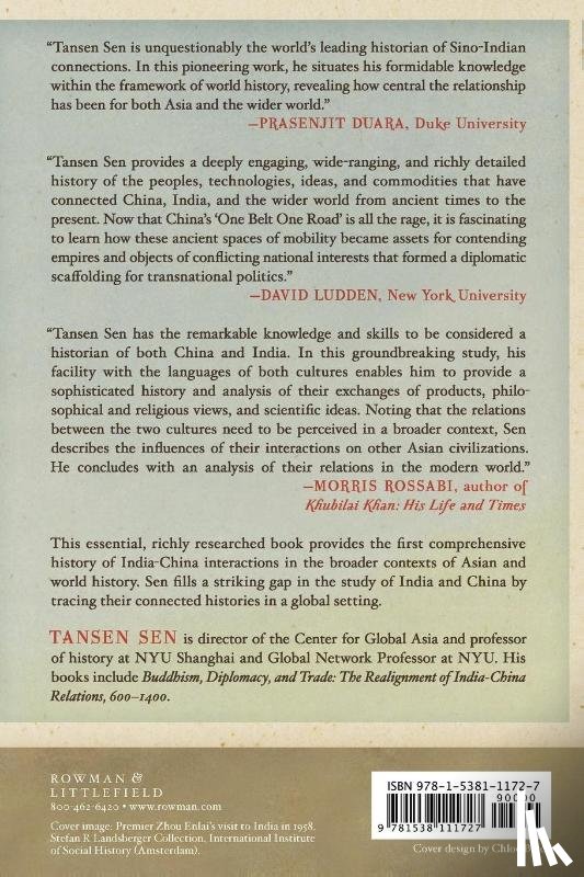 Sen, Tansen - India, China, and the World