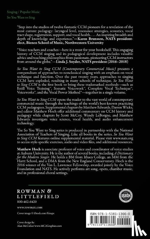  - So You Want to Sing CCM (Contemporary Commercial Music)