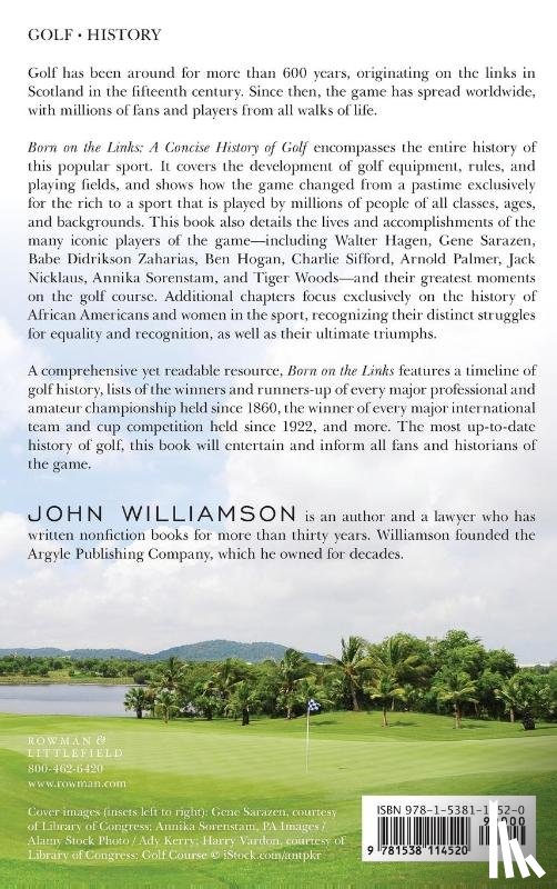 Williamson, John - Born on the Links