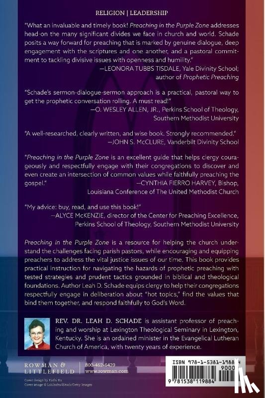 Schade, Leah D. - Preaching in the Purple Zone