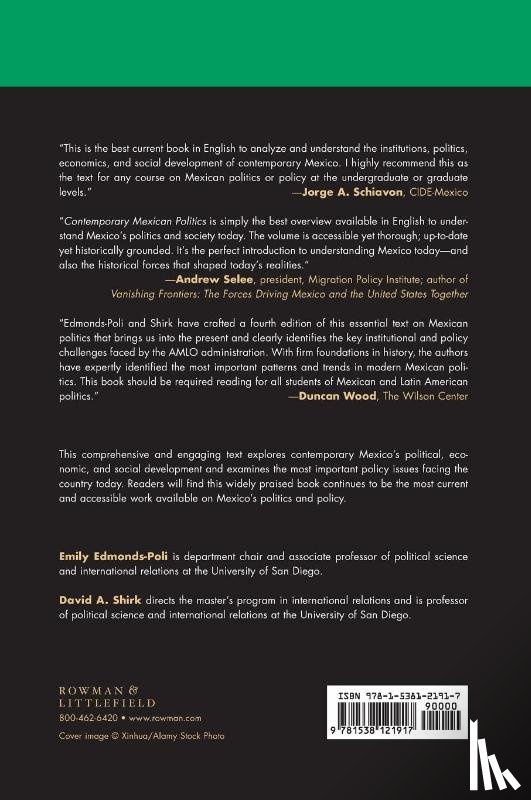 Edmonds-Poli, Emily, Shirk, David A. - Contemporary Mexican Politics