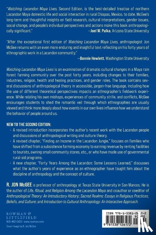 McGee, R. Jon - Watching Lacandon Maya Lives