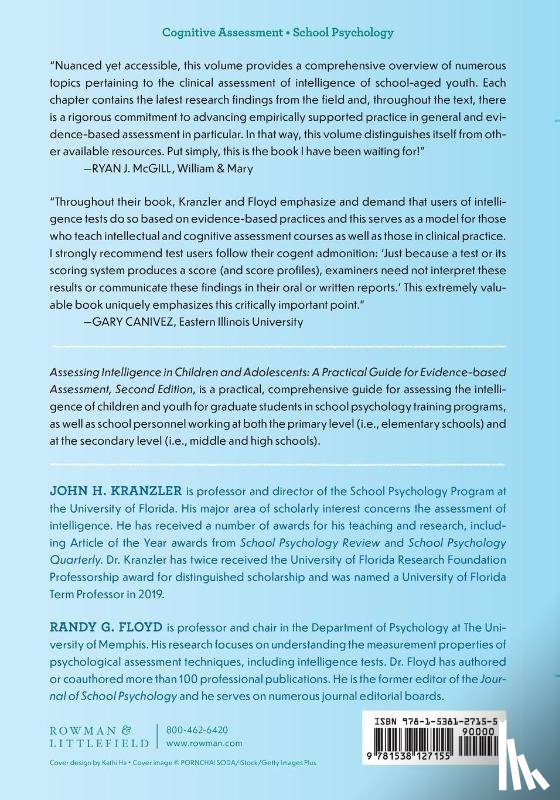 Kranzler, John H., Floyd, Randy G. - Assessing Intelligence in Children and Adolescents