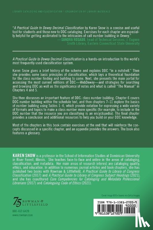 Snow, Karen - A Practical Guide to Dewey Decimal Classification