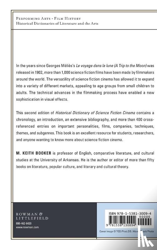 Booker, M. Keith - Historical Dictionary of Science Fiction Cinema