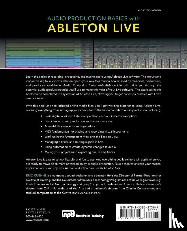 Kuehnl, Eric - Audio Production Basics with Ableton Live