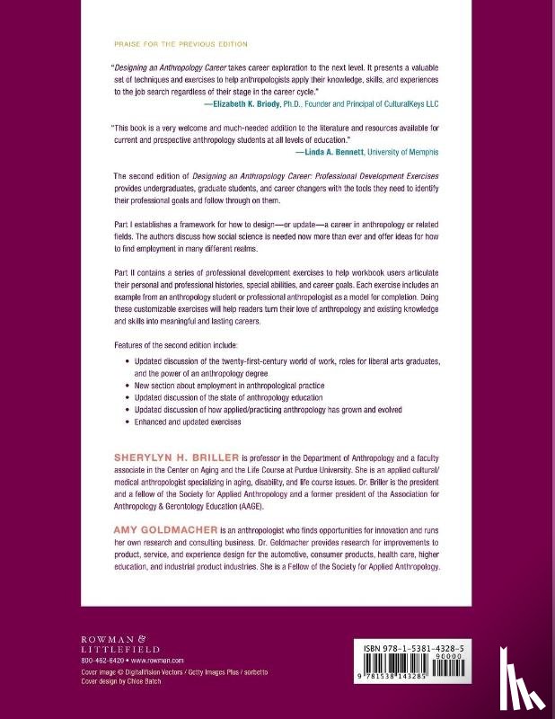 Briller, Sherylyn H., Goldmacher, Amy - Designing an Anthropology Career