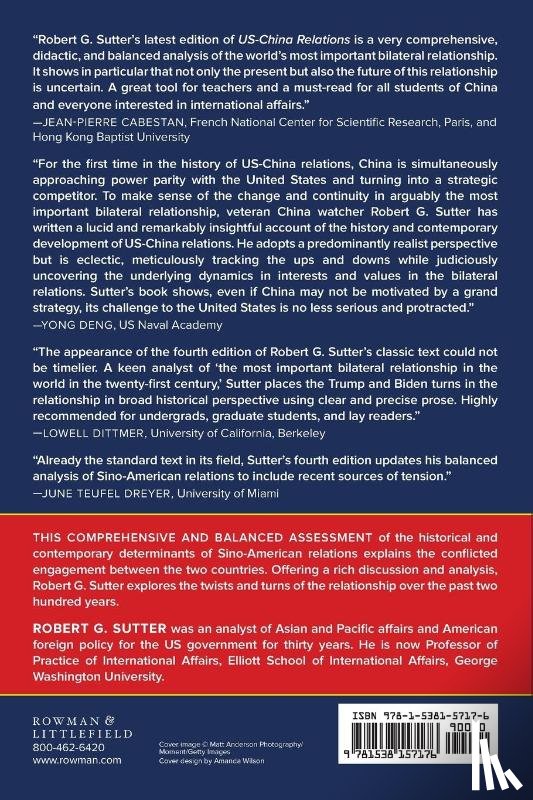 Sutter, Robert G. - US-China Relations