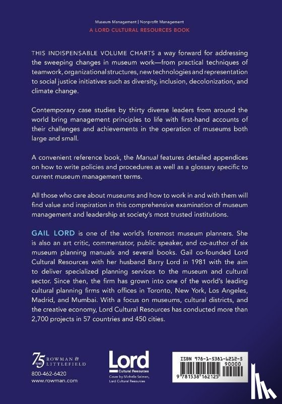 Lord, Gail Dexter - Manual of Museum Management