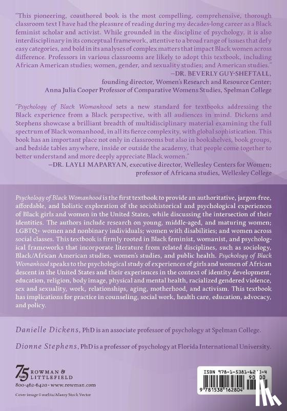 Dickens, Danielle, Stephens, Dionne - Psychology of Black Womanhood